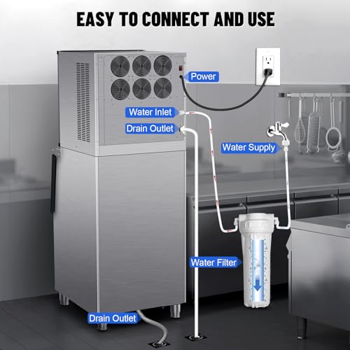 Commercial Ice Maker Machine 500Lbs