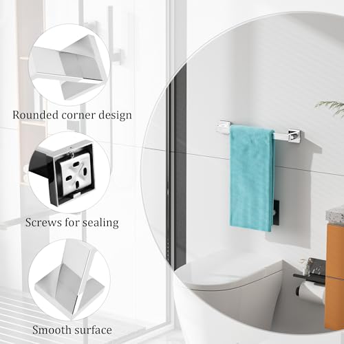 Towel Bar Towel Rack for Bathroom Wall Mount 16 Inch