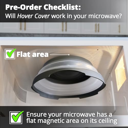 Magnetic Microwave Splatter Cover