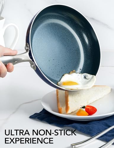 Large Frying Pan with Lid