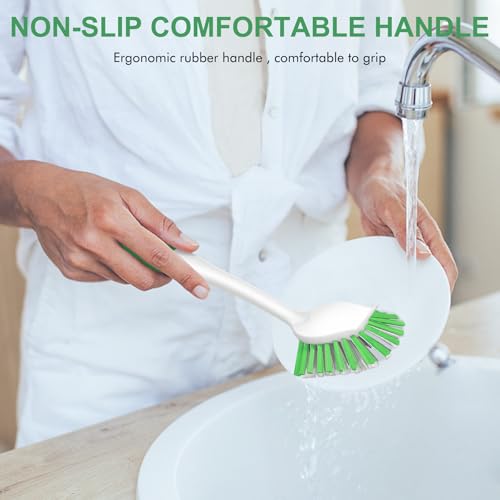 Dish Brush with Handle (2 Count)