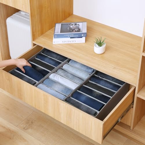 Jeans Pants Organizer for Closet (4 Count)