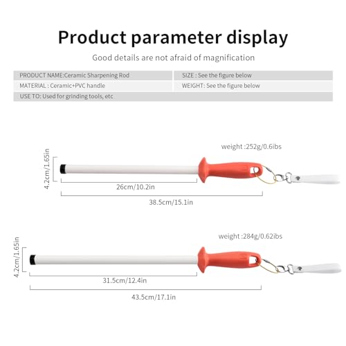 Ceramic Rod Knife Sharpener