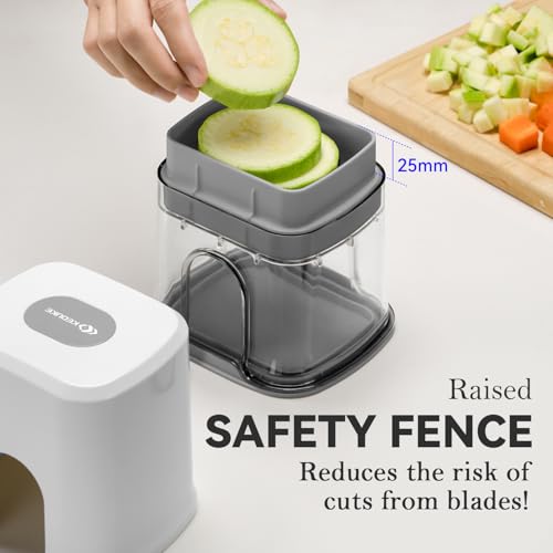 Multifunctional Vegetable Chopper White (3 Count)