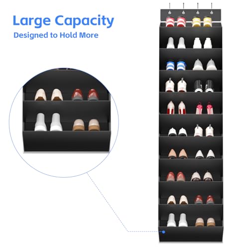 10 Tiers Large Size Over the Door Shoe Organizer Storage