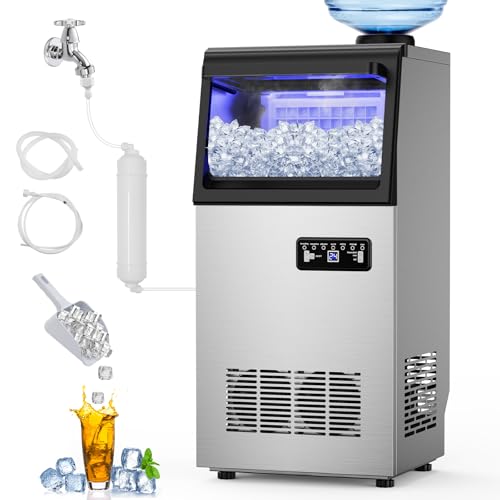 110 lbs Commercial Ice Maker Undercounter Built