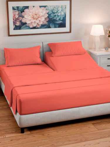 Flex Top Split Head King 4 Piece Sheet Set