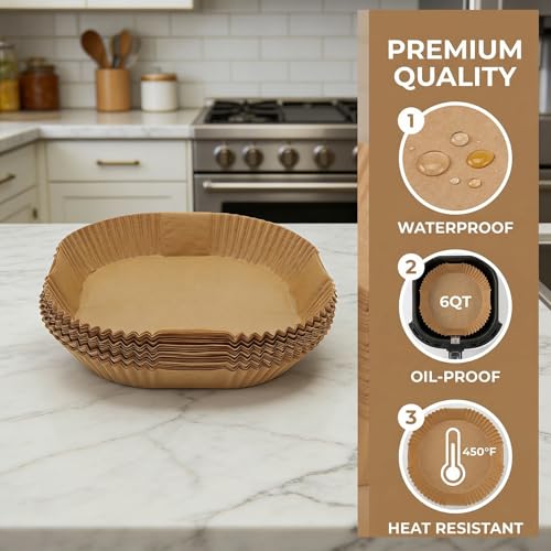 Air Fryer Liners Disposable (200 Count)