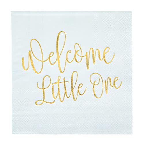 Pastel Blue Party Napkins (50 Count)