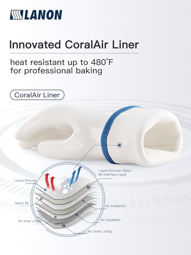 LANON Liquid Silicone Oven Mitt