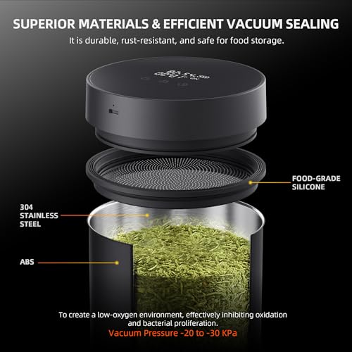 Smart Curing Jar 2L Vacuum Container for Fresh Storage