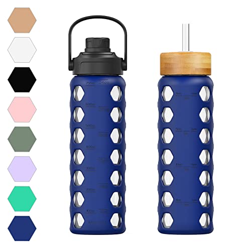 24oz Glass Water Bottle