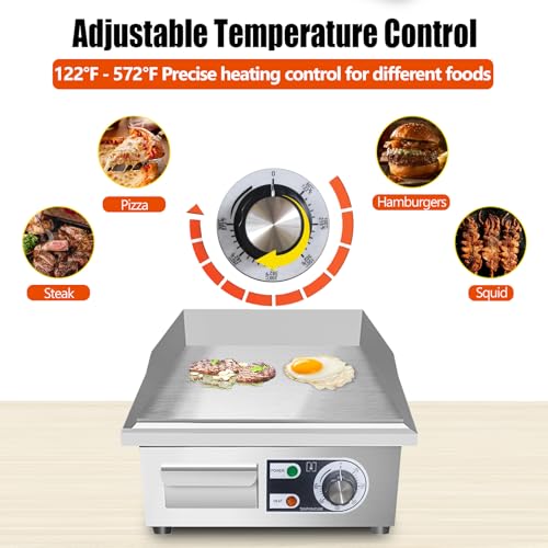 14" Commercial Electric Griddle