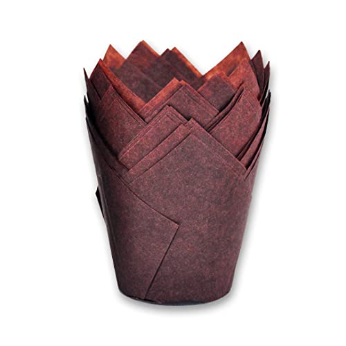 Large size Brown Tulip Baking Cups 2 (130 Count)