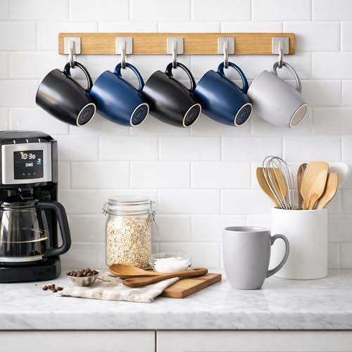 16 oz Coffee Mugs Set of 6 (6 Count)