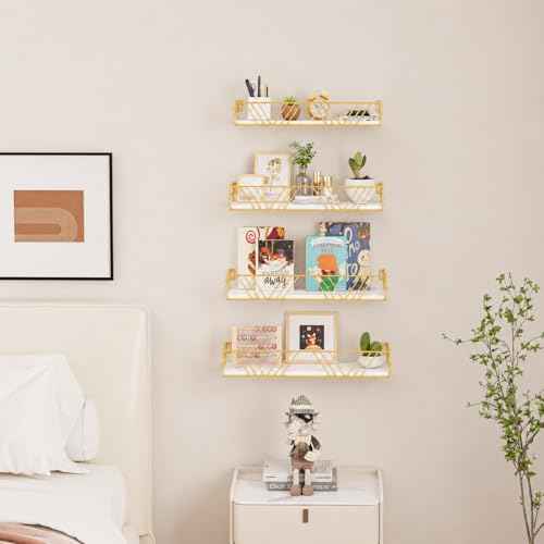 Floating Shelves for Wall Set of 4
