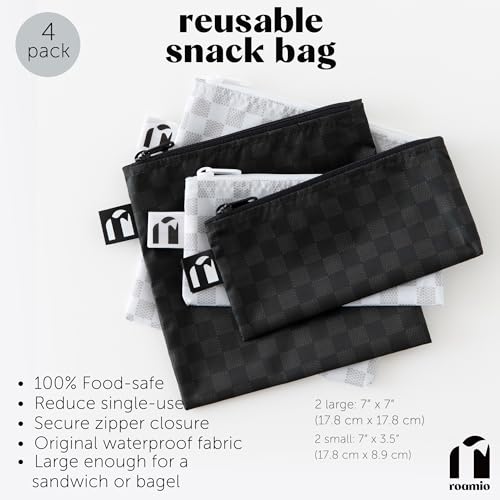 Roamio Reusable Sandwich and Snack Bags