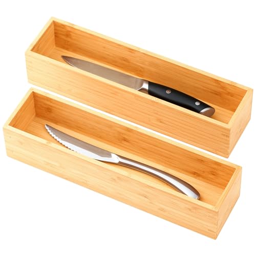 Bamboo Kitchen Drawer Organizer