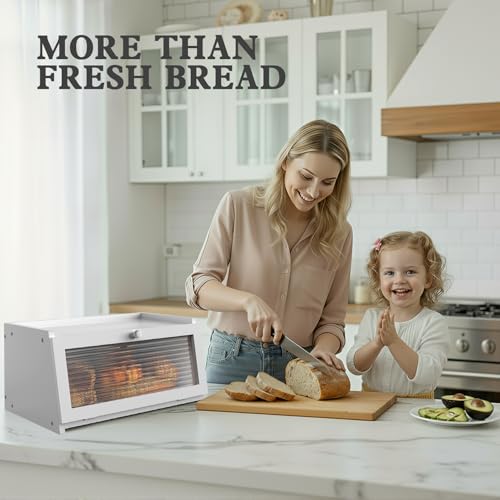 Bread Box for Kitchen Countertop