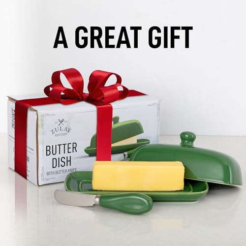 Zulay Butter Dish With Lid For Countertop