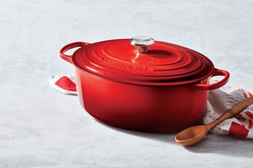 Enameled Cast Iron Signature Oval Dutch Oven