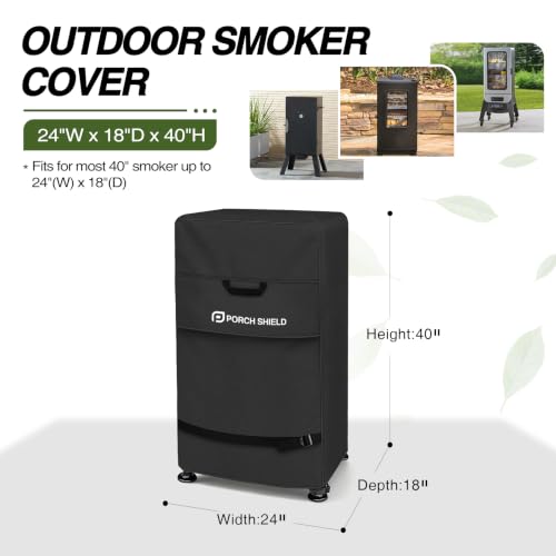 40 inch Outdoor Smoker Cover 24W x 18D x 40H inch