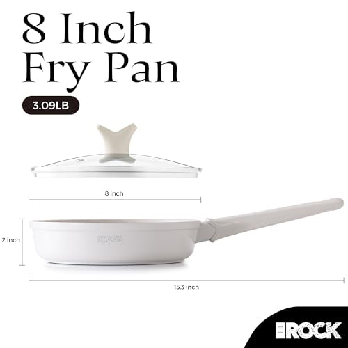 SOHO 8 Inch Non Stick Frying Pan with Lid