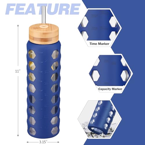 Glass Water Bottle