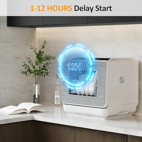 Portable Dishwasher 18’’ Countertop with 152OZ Water Tank