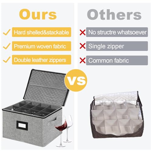 Stemware Storage Cases