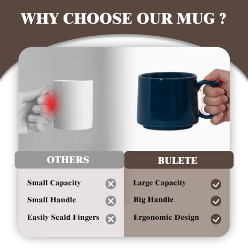 Coffee Mugs Gift Set of 4 (4 Count)