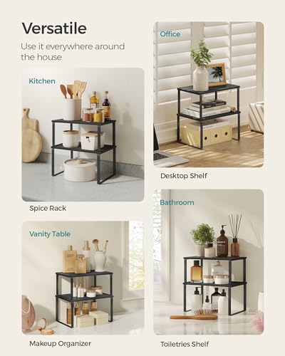 Cabinet Organizer Shelf (2 Count)