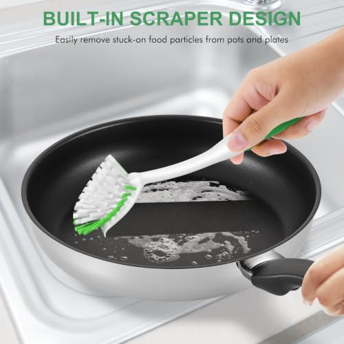 Dish Brush with Handle (2 Count)