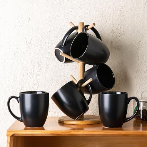 16 oz Coffee Mugs Set of 6 (6 Count)