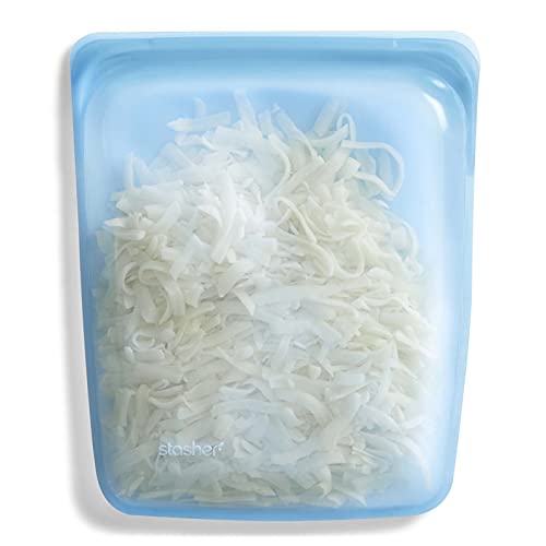Premium Silicone Reusable Food Storage Half Gallon Bag