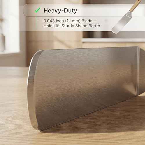 Stainless Steel Spatula with Wooden Handle