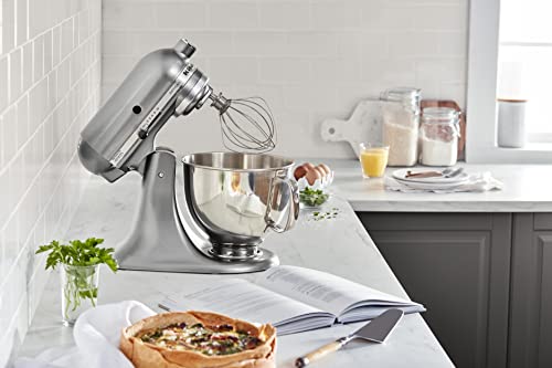 Artisan, 5-Qt Tilt Head Stand Mixer, KSM150PS, Contour Silver