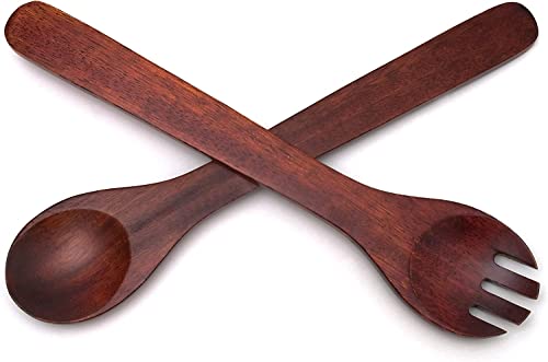 Cherry Finished Salad Servers