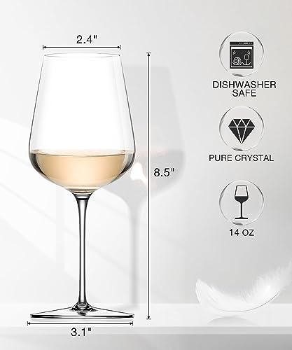 White Wine Glasses Set of 4 (4 Count)