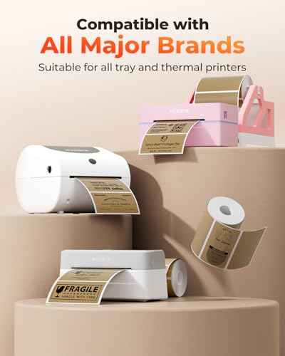 4x2 Thermal Labels (500 Count)