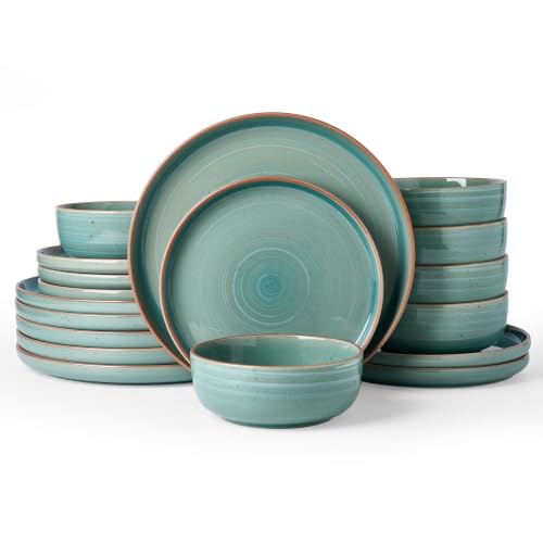 Meteor 18 Piece Stoneware Dinnerware Set