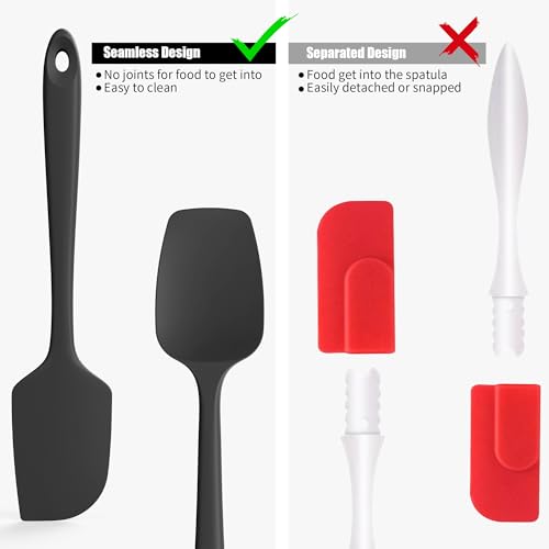 600°F Heat Resistant Silicone Spatula Spoonula (2 Count)