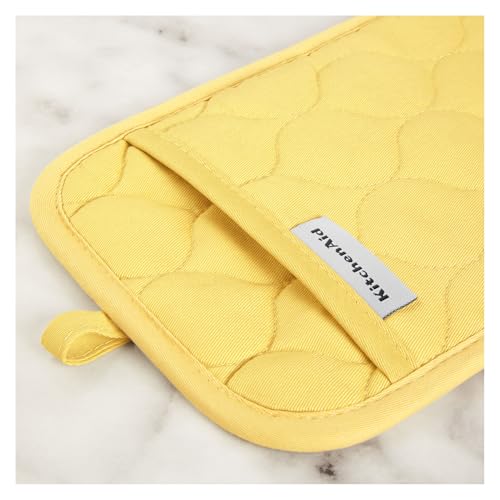 Quilted Cotton Terry Cloth Oven Mitt