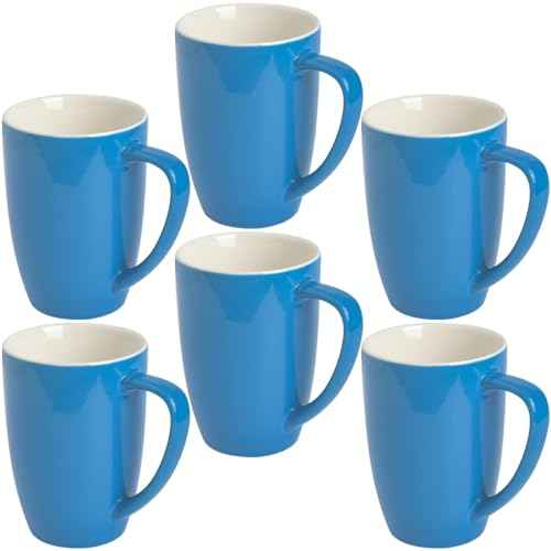 Porcelain Mug Set (6 Count)