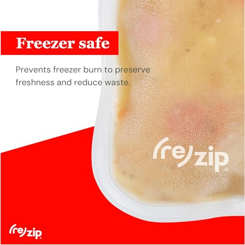 Reusable Lunch & Leftovers Freezer Storage Bags (4 Count)