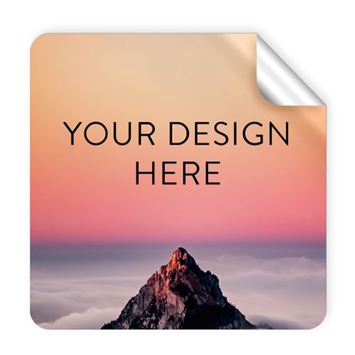 Custom Vinyl Stickers Your Image (100 Count)