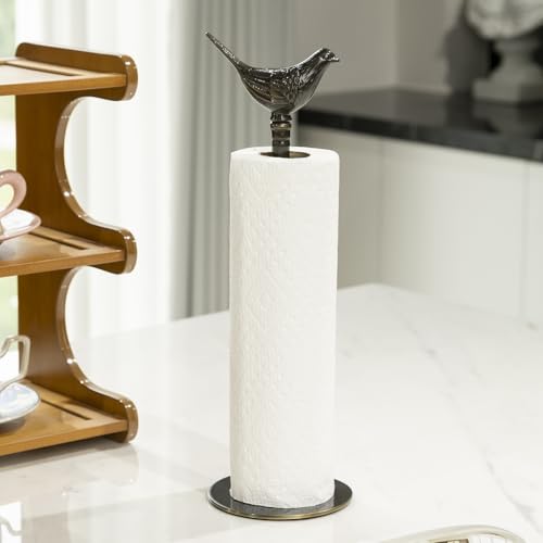 1 Luxurious Brass Paper Towel Holder countertop