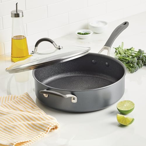 A1 Series Nonstick Induction Sauté Pan with Lid