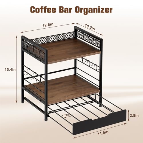 Coffee Bar Station Organizer