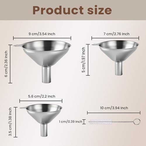 Kitchen Funnel (3 Count)